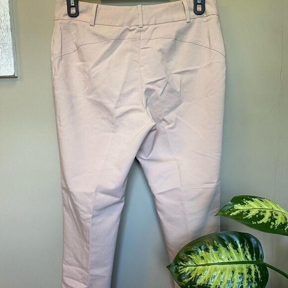 Chaus New York Women's Size 10 Light Pink Ankle Trousers - Picture 2 of 4